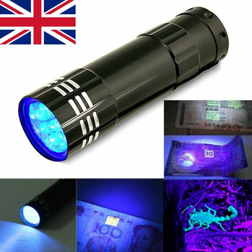 Black light torch ultra - black,