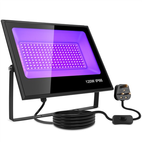 120w black light - black, floodlight