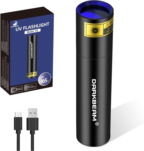 Darkbeam torch 365nm black - 365nm,