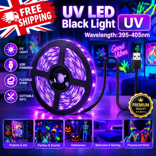 Usb led strip light - uv,