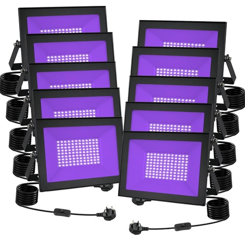 10x 100w led stage - 10x, uv