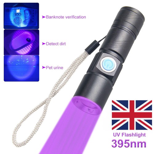 Usb rechargeable 395 led - 395,