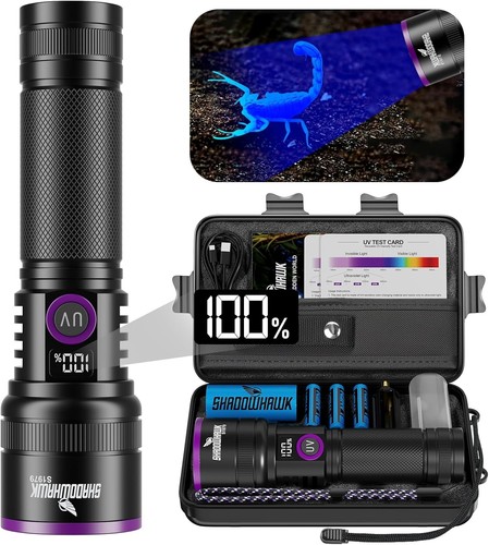 Shadowhawk 365nm torch with - uv,