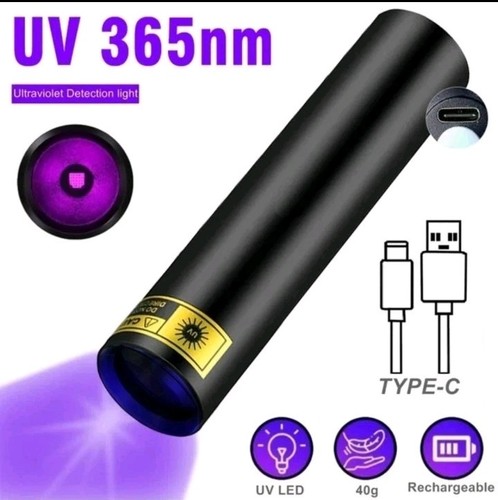 Black light flashlight - light,