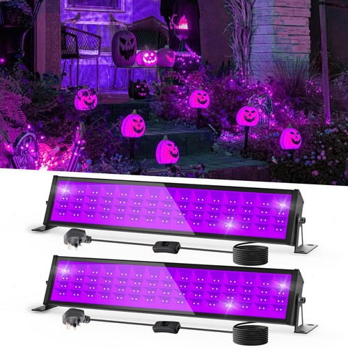 72w led black lights - 2x,