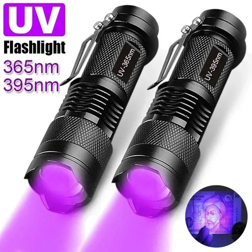 Led flashlight 395 400nm - uv,