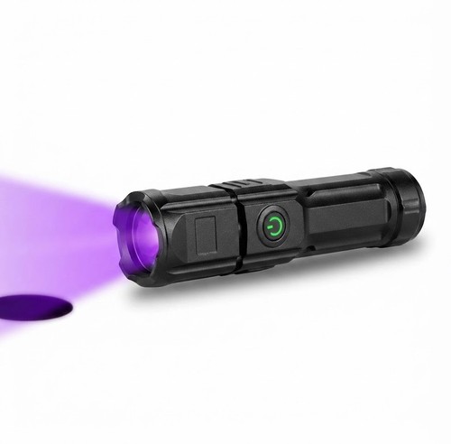 Rechargeable led flashlight - rechargeable, uv