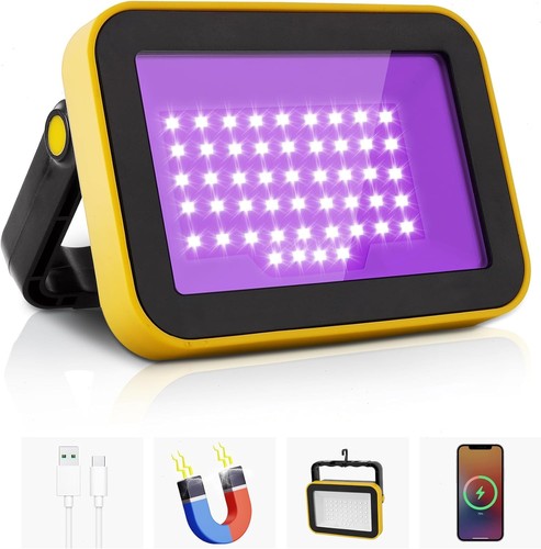 Led work light rechargeable - uv,