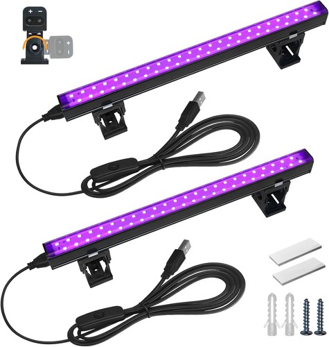 Led blacklight 10w 1ft usb - uv,